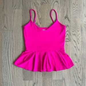 Susana Monaco peplum top, size medium